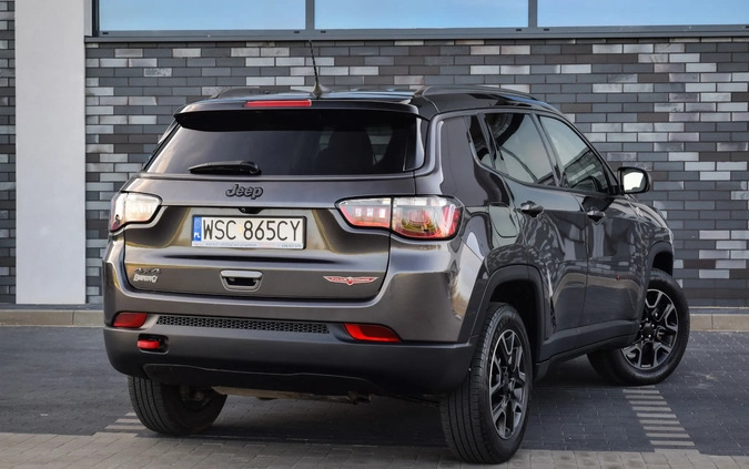 Jeep Compass cena 84900 przebieg: 90000, rok produkcji 2019 z Sochaczew małe 781